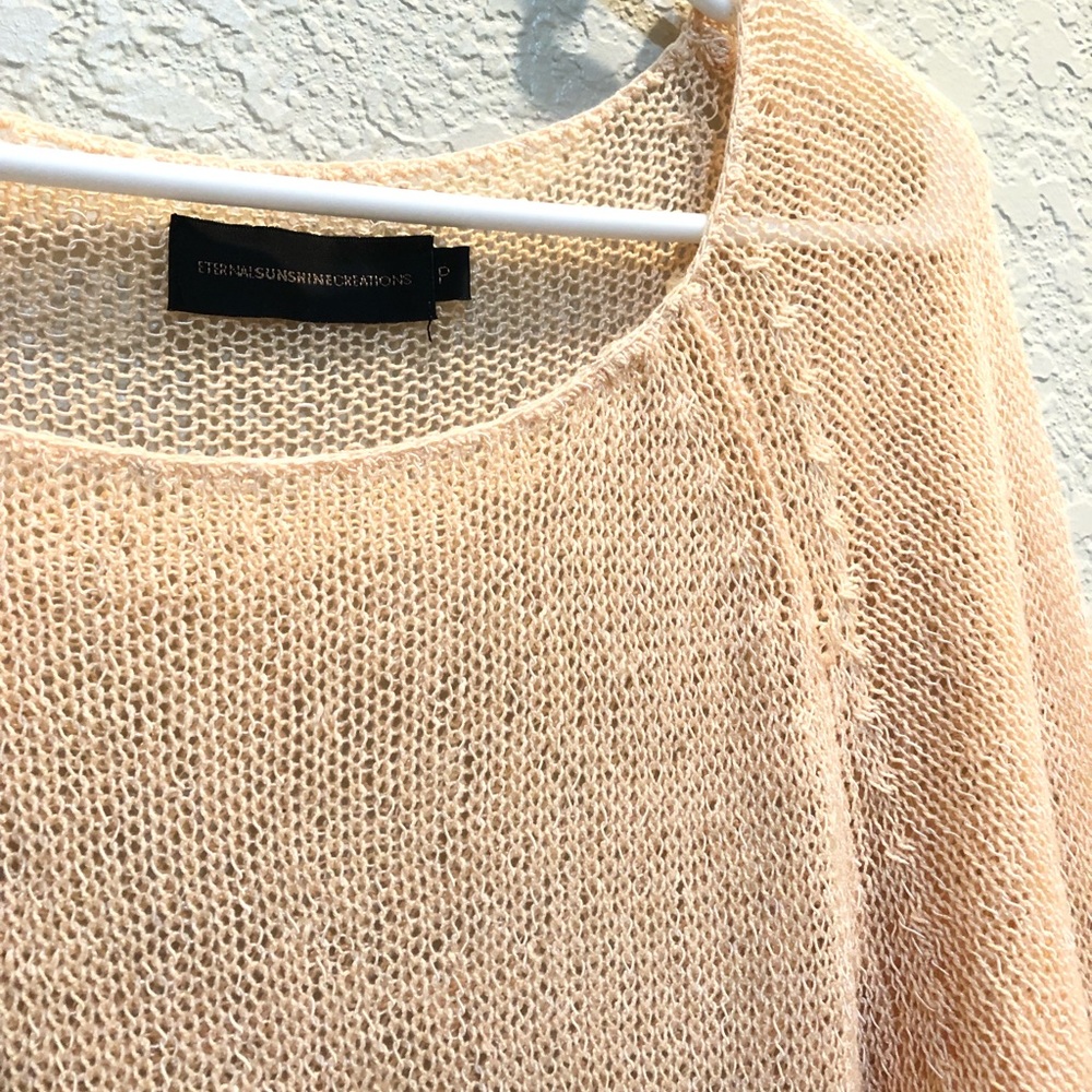 ☀️Eternal Sunshine Knit sweater in peony pink, small